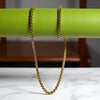 Classic Gold-Tone Stainless Steel Chain Necklace – Durable & Stylish for Men & Women