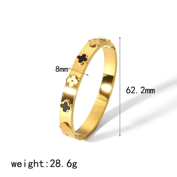 Black Clover Bangle For Women
