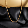 Trendy Gold Plated Snake Chain Necklace For Men – Fashion Jewelry for Party & Casual Wear