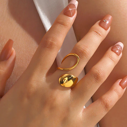 Hugsie 18K Gold Plated Ring